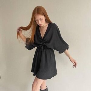 Elegant Black Women's Dress